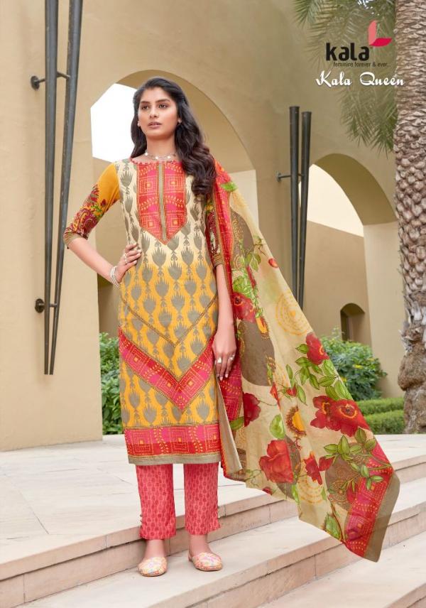 Kala Queen Fancy Cotton Printed Dress Materials